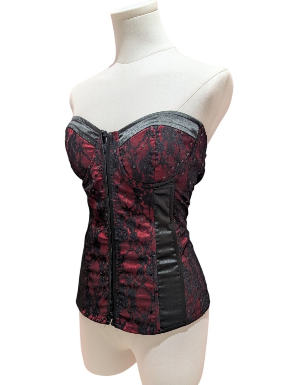 Y2K Charlotte Russe Bustier Corset (Size Large) ‼️Price is firm for this item‼️